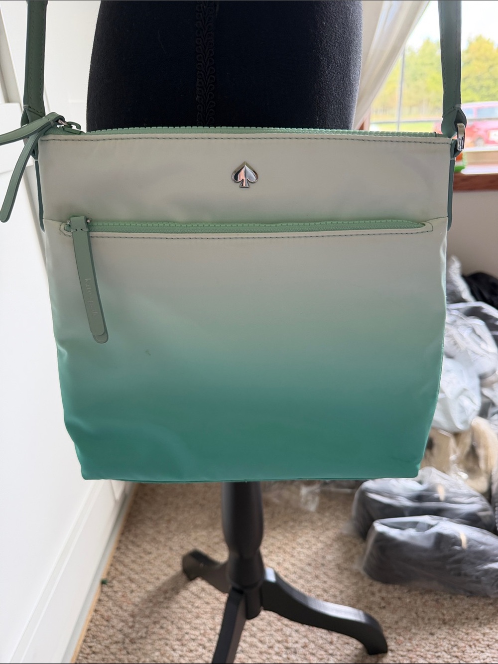 kate spade Ombre Green Crossbody Bag